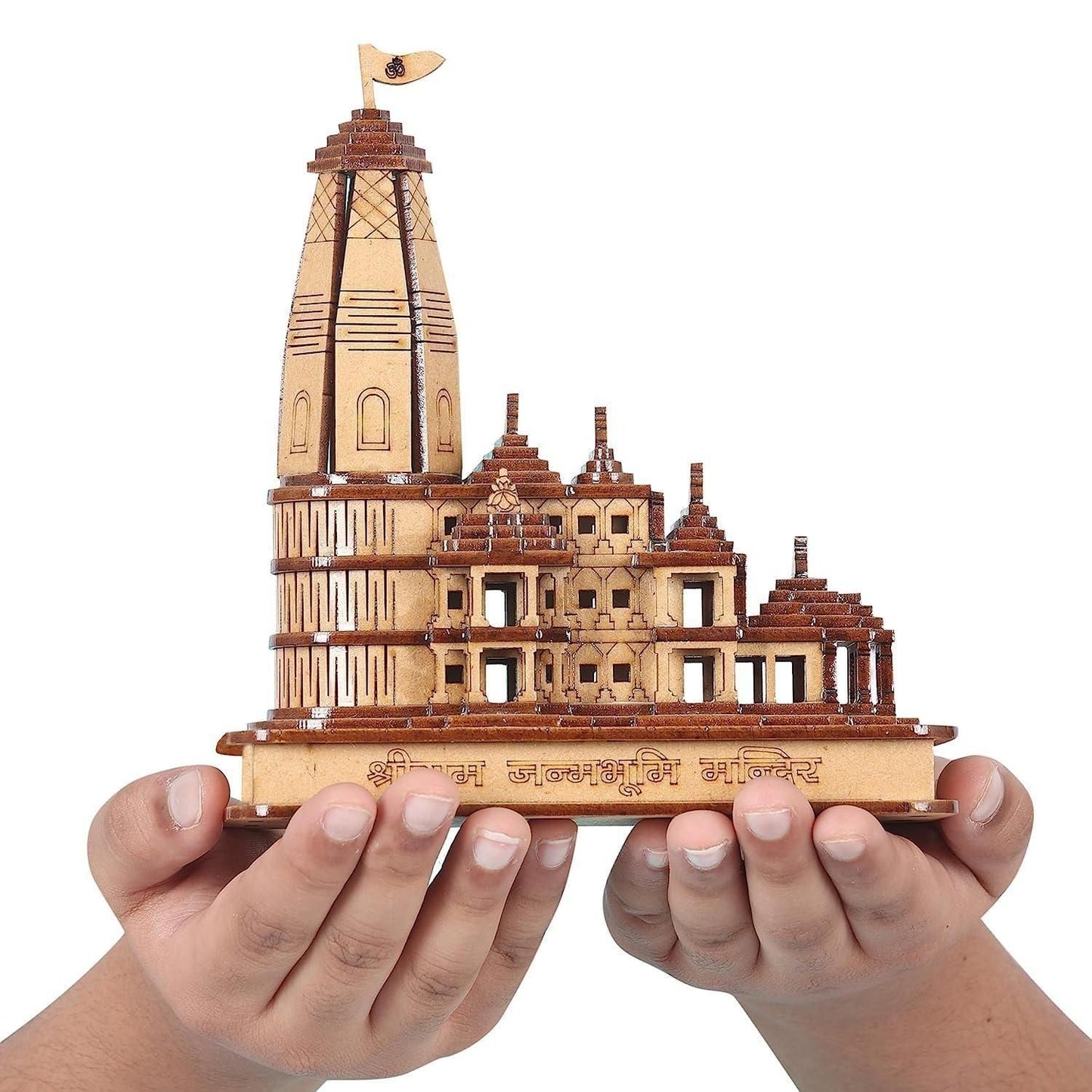Decorative Showpiece Wood Temple