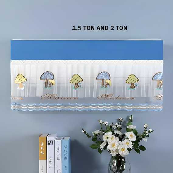 AC Cover Fitted 1.5 Ton Dust Protection Washable