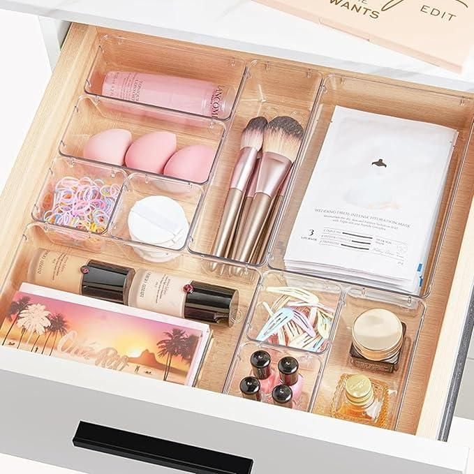 Acrylic Drawer Storage Organiser