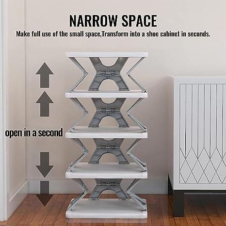 Smart Foldable Shoes Tier Shoe Rack