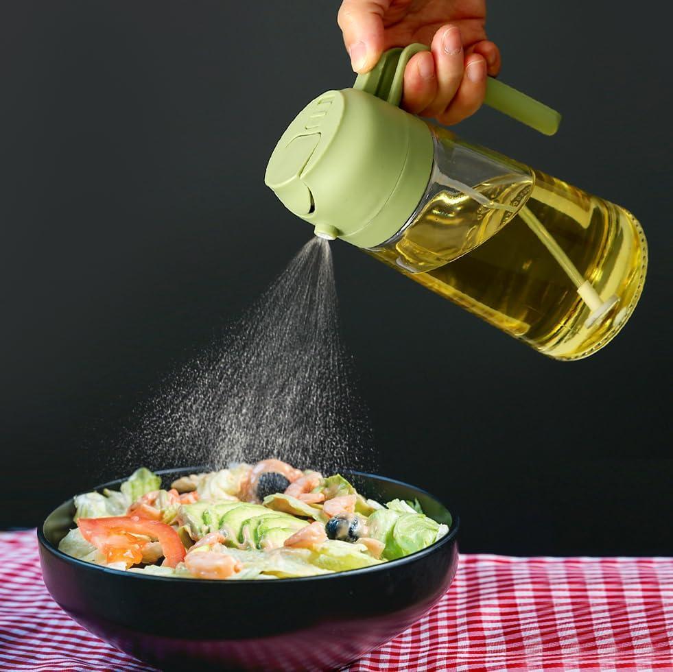 Sprayable And Pourable Oil Bottle