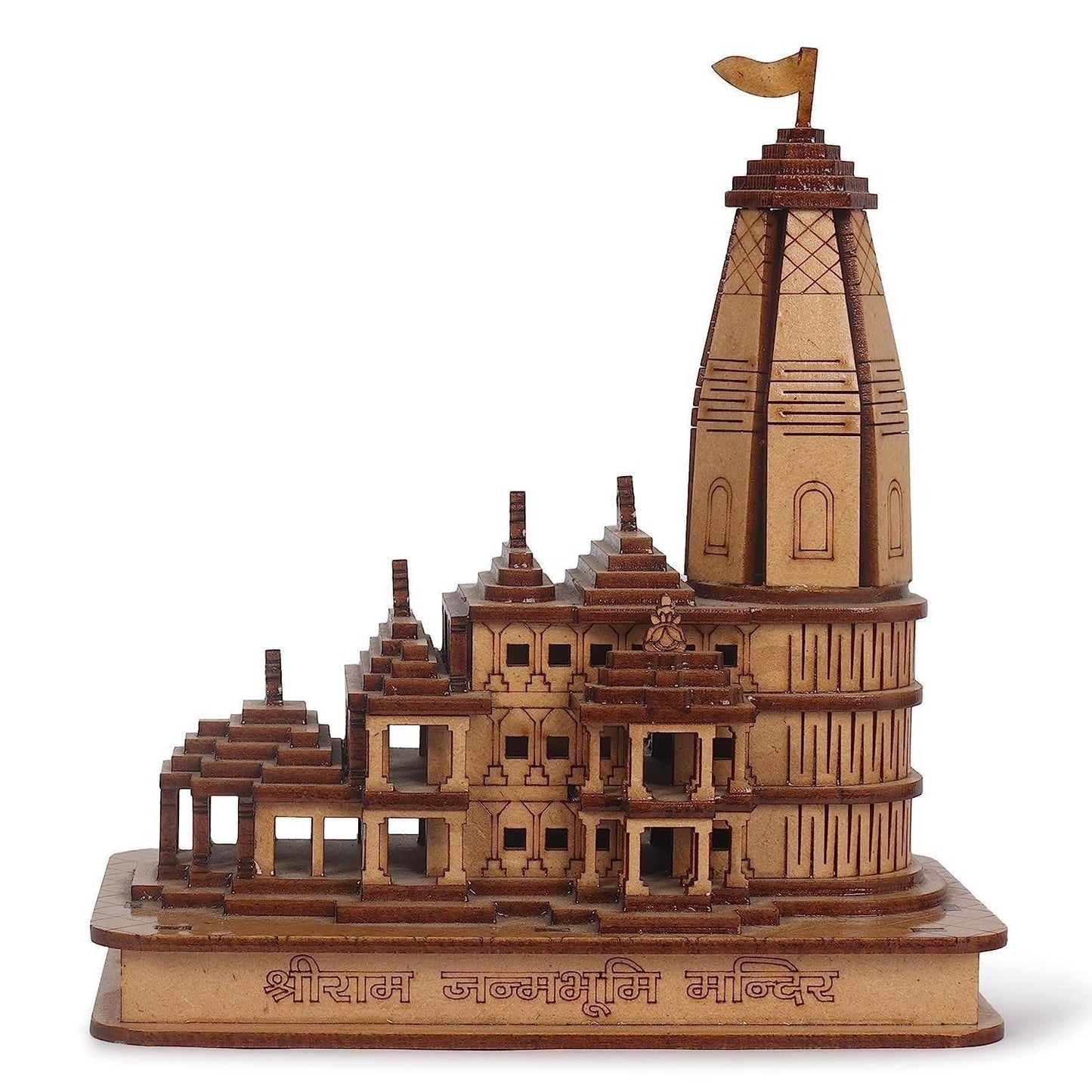 Decorative Showpiece Wood Temple