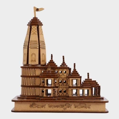 Decorative Showpiece Wood Temple