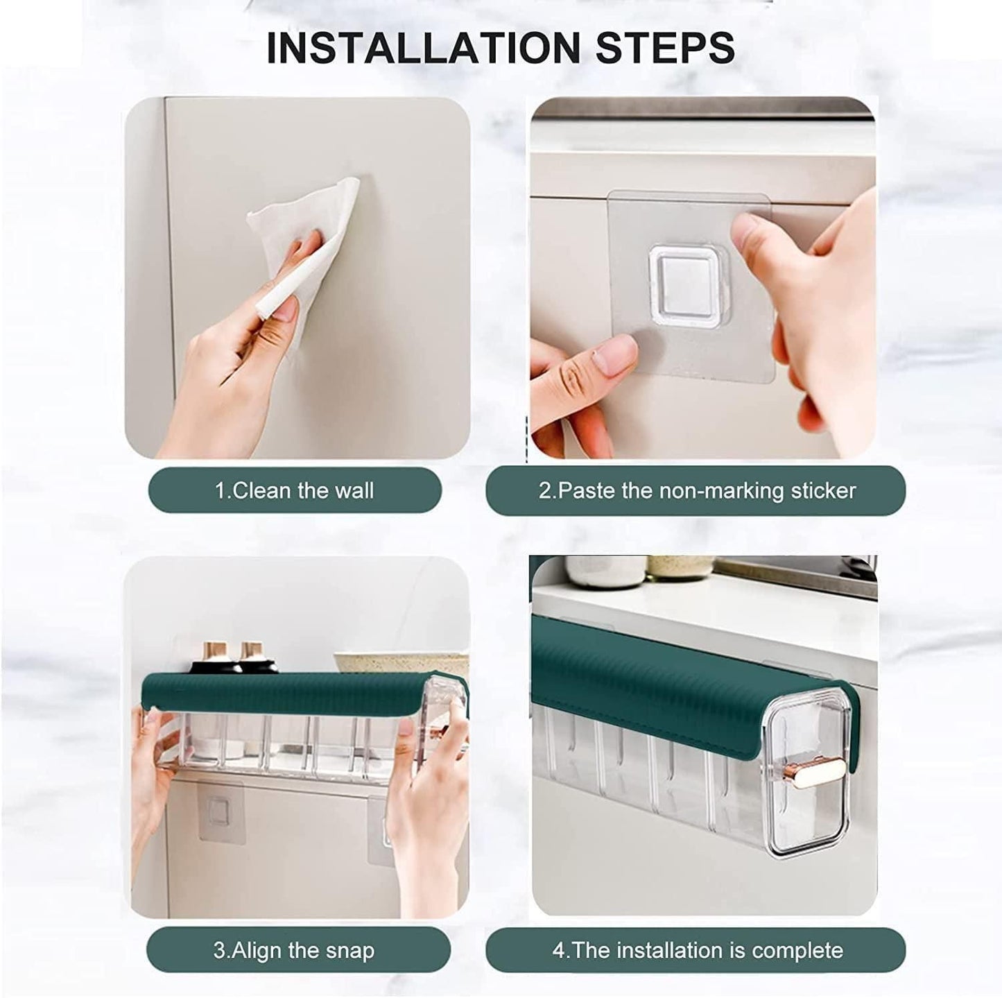 Wall Mounted Drawer Organizer
