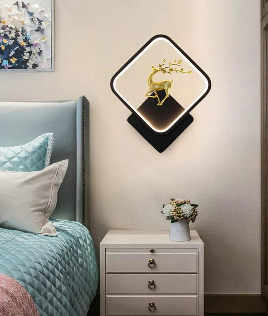 Luxurious Deer Wall Lamp