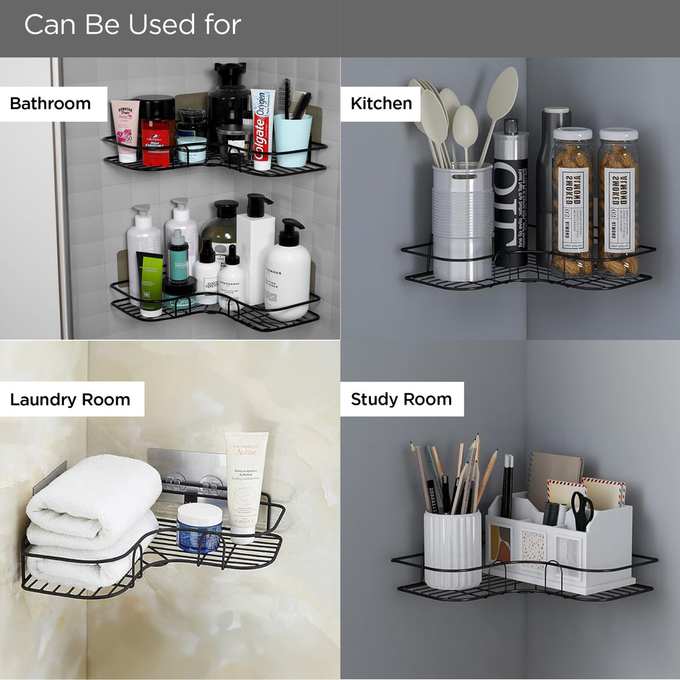 Metal Bathroom Corner Rack