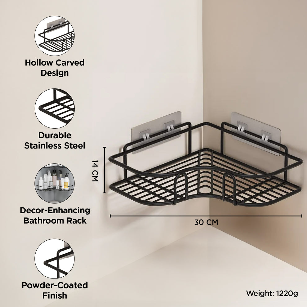 Metal Bathroom Corner Rack