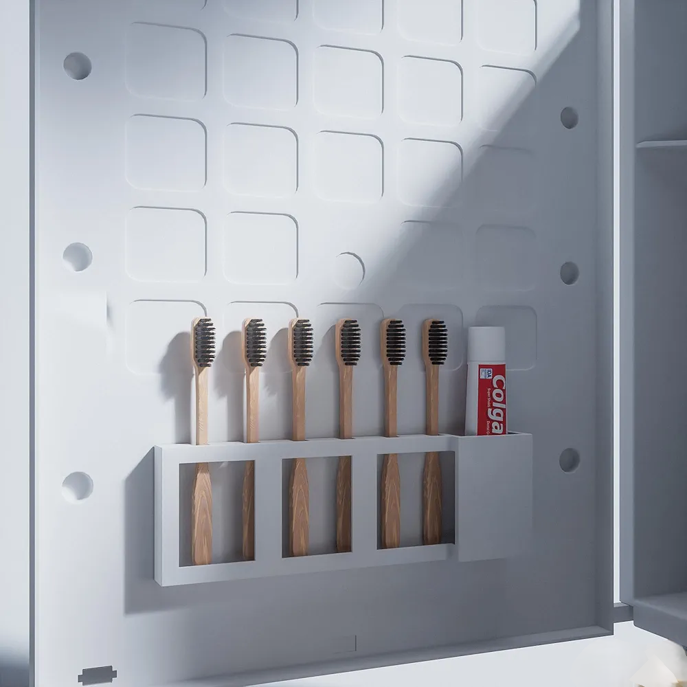 Cabinet with mirror