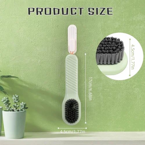 Liquid Adding Soft Fur Cleaning Brush
