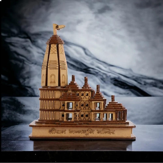 Decorative Showpiece Wood Temple