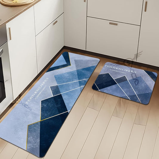 Rubber Floor Mat(Pack of 2)