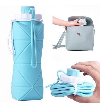 Foldable water bottle