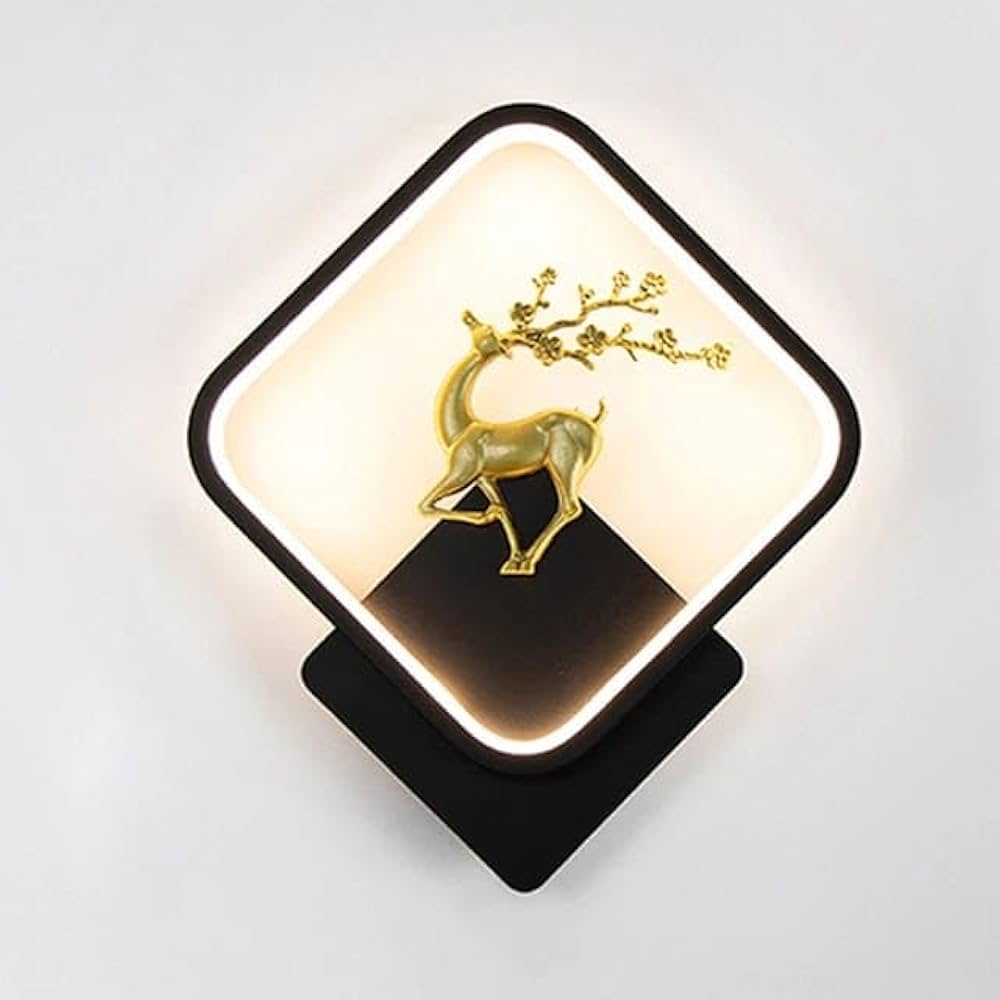 Luxurious Deer Wall Lamp
