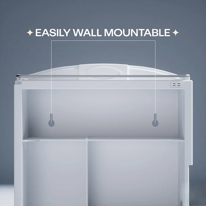 Cabinet with mirror