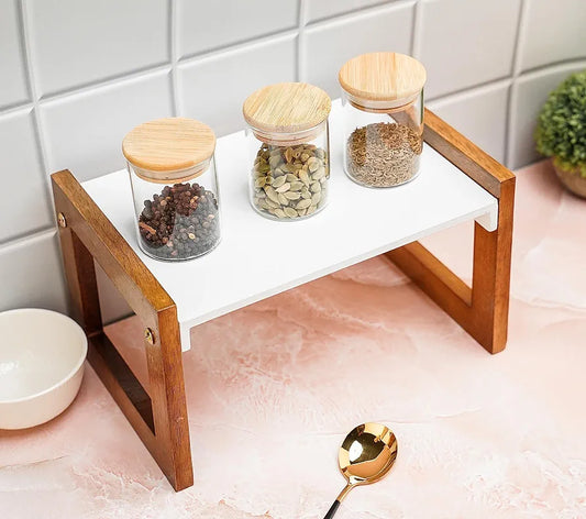 Wooden Multipurpose Kitchen Shelf